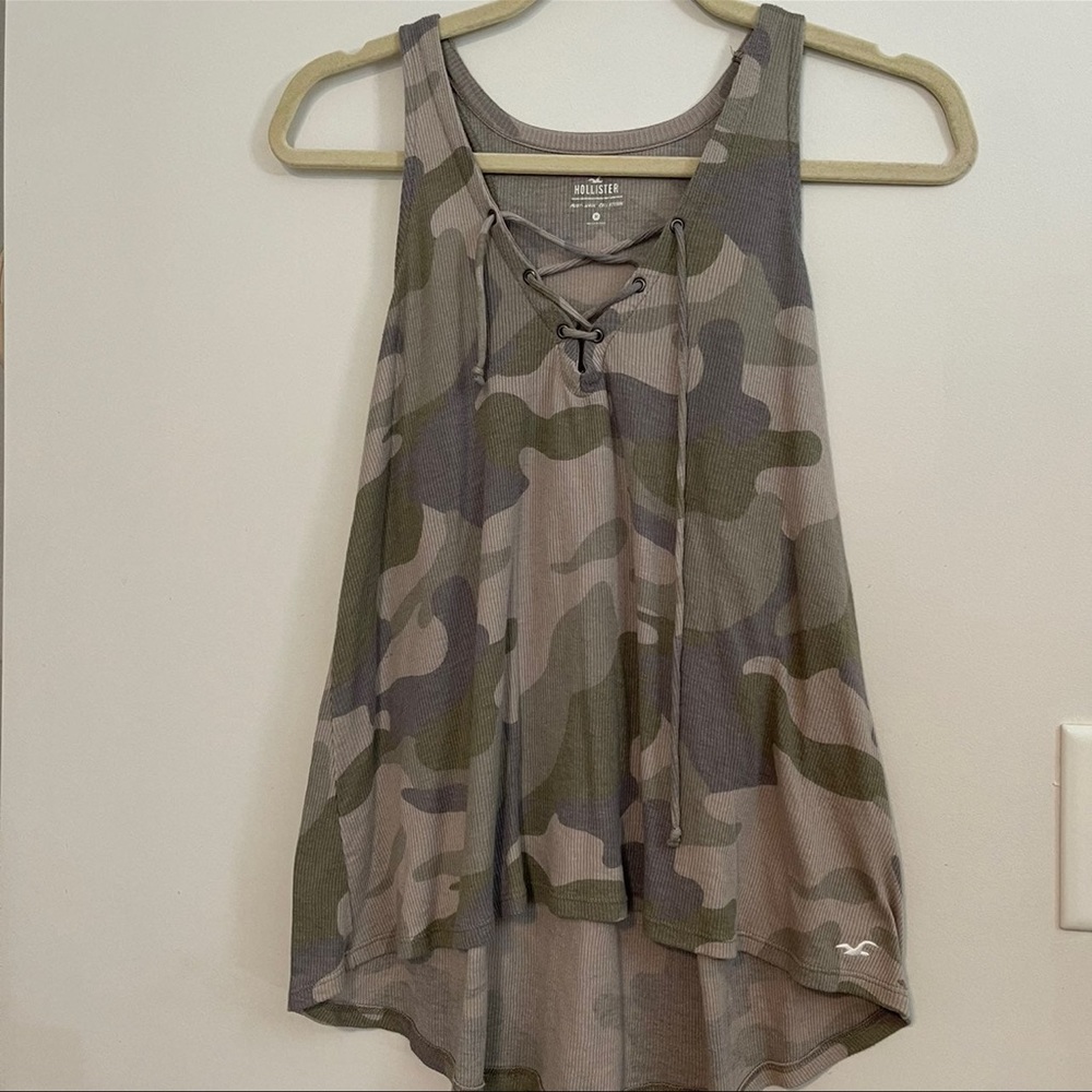 Hollister Camo Tank Top